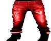 (BB) RED JEANS/BLK BOOTS