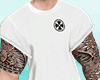 Shirt White + tattoo ✔
