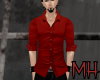 [MH] Simple Shirt Red