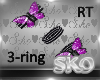 *SK*Butterfly 3Ring 3 RT