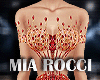 Zellia Red Gown