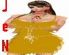 Sexy Golden Dress KJ