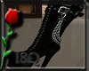 *8Q* Sexy Tall Blk Boots