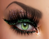 Green Makeup Eyes