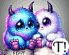 T! Cute Monster Cutout