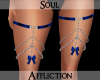 Thigh Pearls - Blue