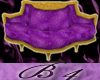 *B4* Gold & Purple Sofa