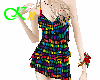 [Kn] colorfull Dress