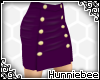 [H] Buttoned Mini Purple