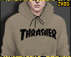 Hoodie Thrasher Desert