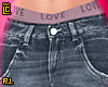 r. Long denim shorts III