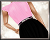 Pk/Blk Frill Office Girl