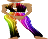 pantsuit - rainbow