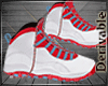 12's white royal red-F