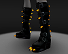 fire spiked boots