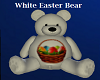 White Easter Bear