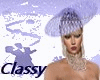 Lavender Lace Hat