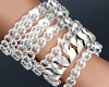 Silver Bracelets L