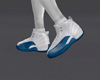12's BLUE-WHITE  M