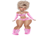 kiss pink V-Day 2 Fit