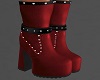 +ANKLE BOOTS RED V2+