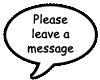 Message Chat bubble