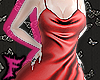 ♡ Red Silk Dress