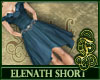 Elenath Short Blue