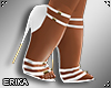 e Scarlet heels