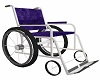 Wheel Chair Purple