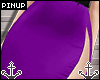 ⚓ | Midi Skirt Purple