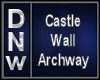 Castle Wall Archway