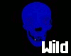Blue Skull DJ Light