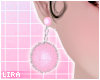 Rose Fluffy Earrings