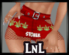 Red net weed skirt