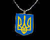 Ukraine Crest Necklace