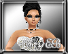 EB*GALA SYLVER DRESS-XXL