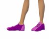 Purple bowling shoes