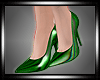 Metalic Green Pumps