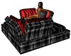Red/Black Chill Couch