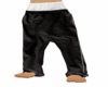 black flare sweats