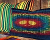 Vintage hippie pillows