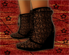 leapard Print Boots ^_^