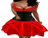 Red Black Spiked Gothic