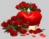 red candle heart