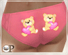 Cute Pink Teddy Panties