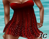 JC~Crimson BBD Top~Dress