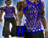 [LF] Blu String Vest