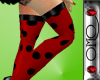 [M]Ladybug costume shoes