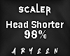 llA Head Shorter 98%